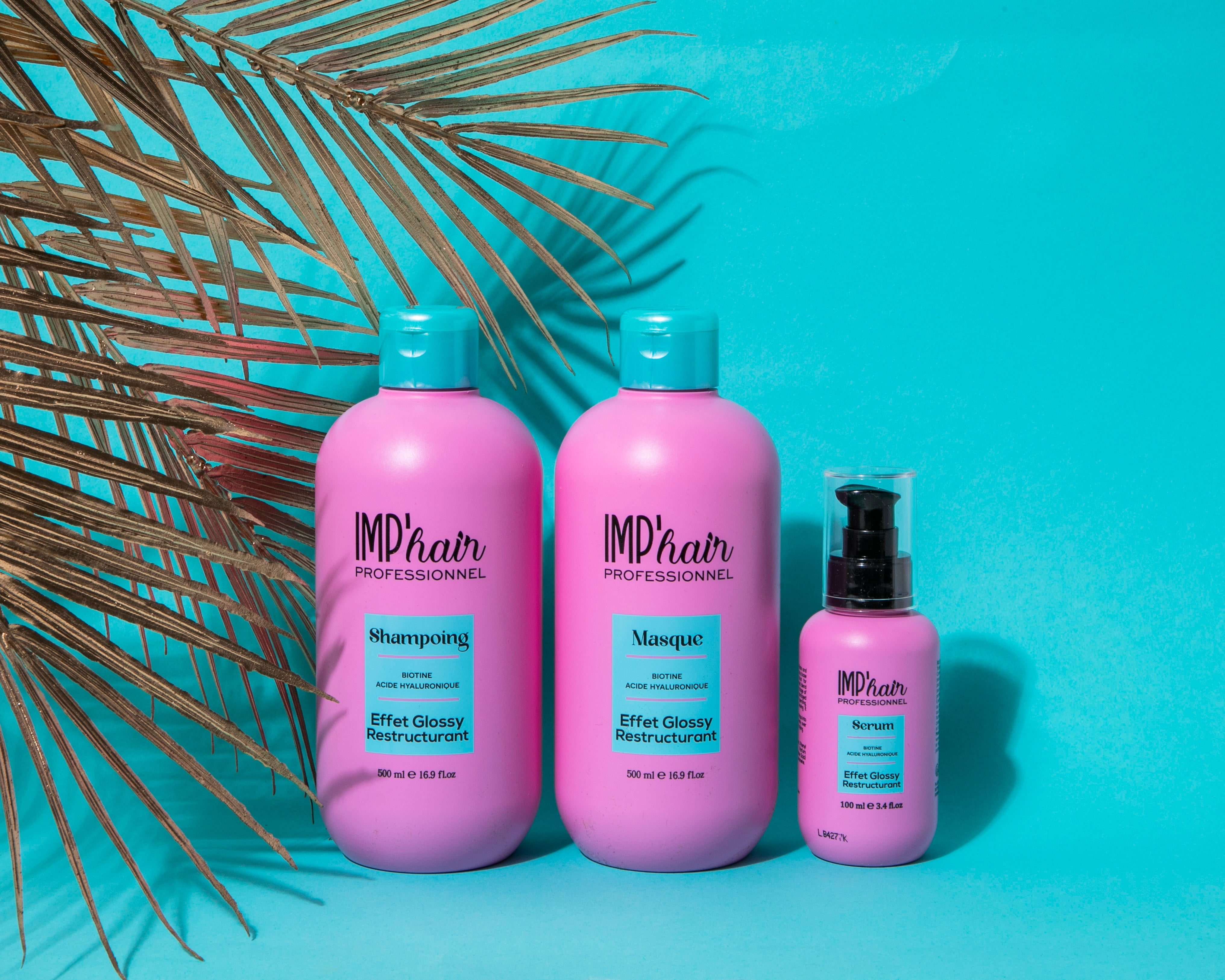 Trio Soin à la Biotine – Shampoing, Masque & Sérum Réparateurs