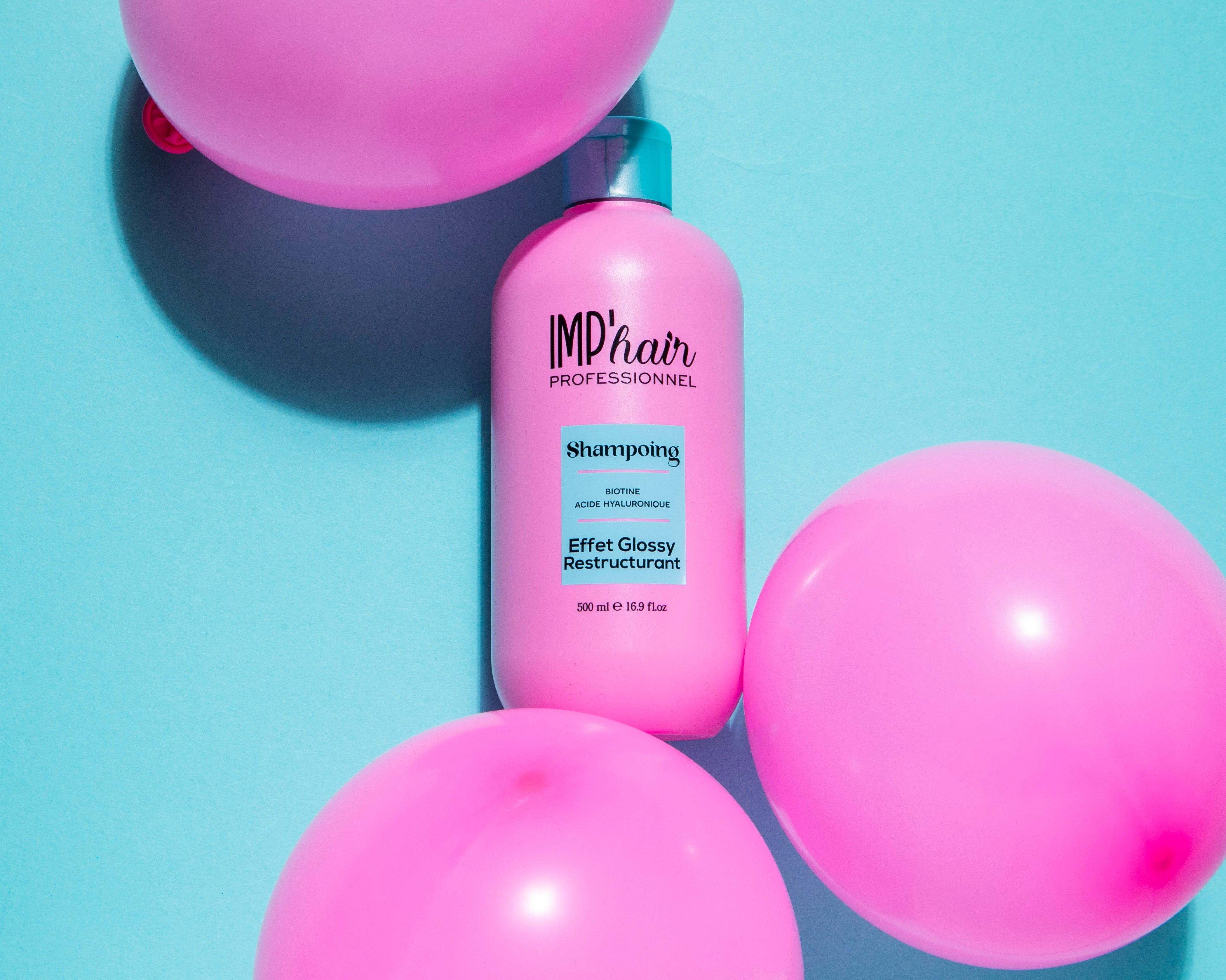 Shampoing Réparateur à la Biotine – Brillance Glossy & Soin Restructurant