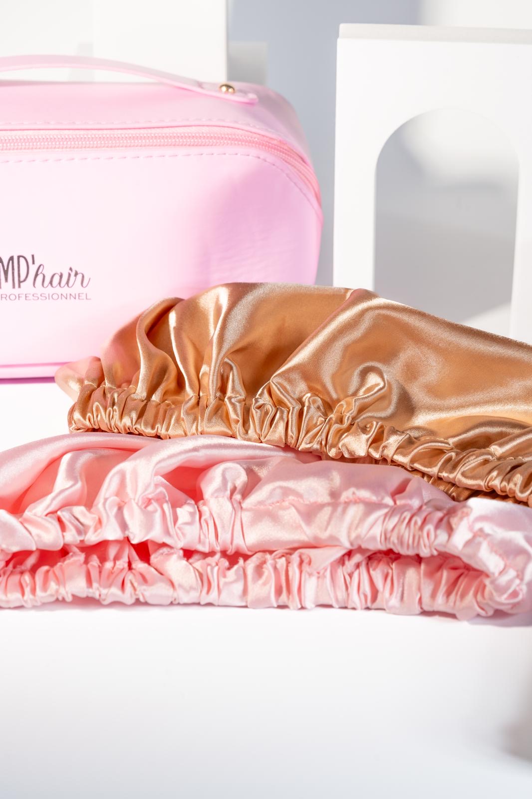 Lot de 2 charlotte de nuit en satin