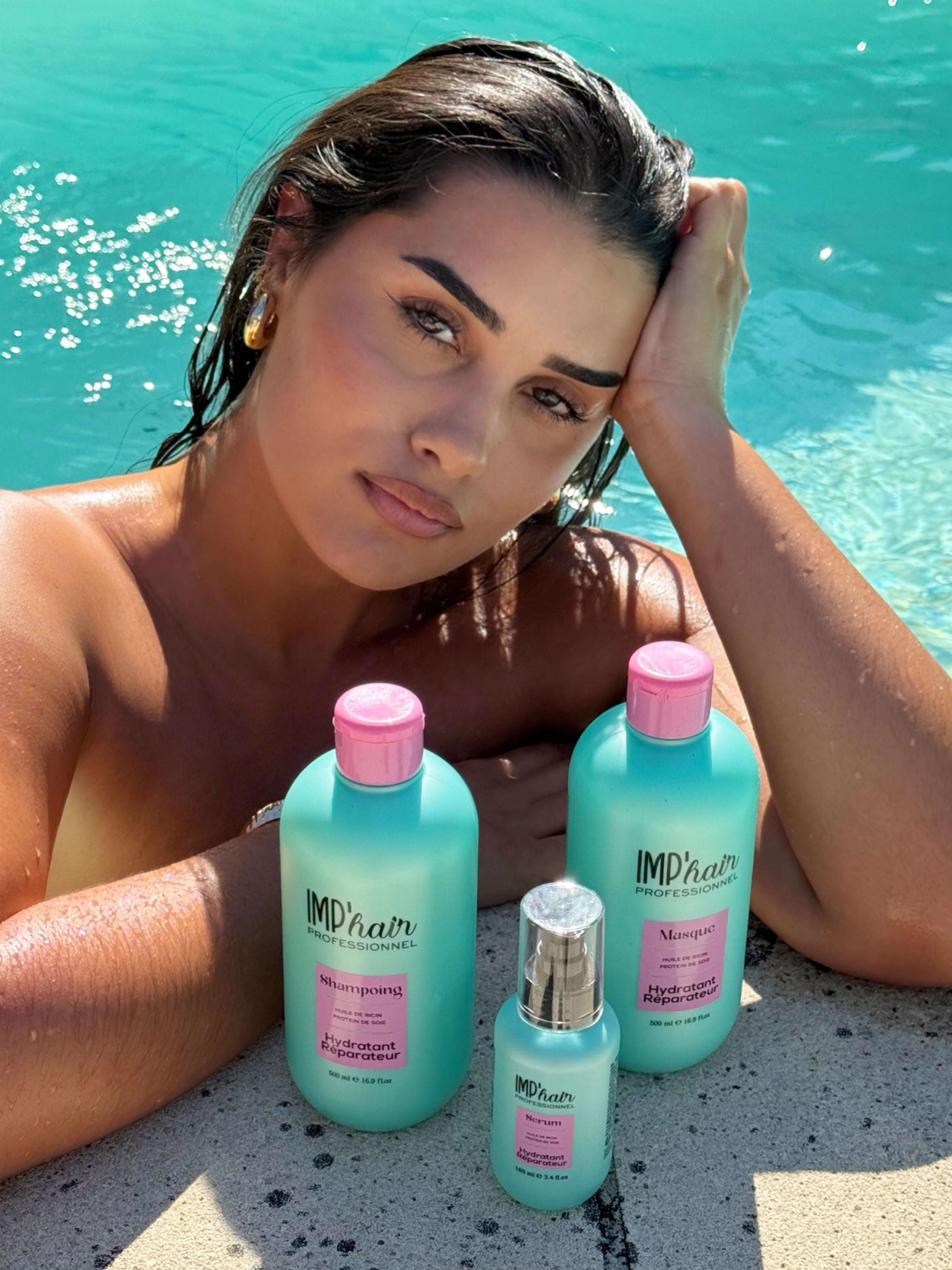 Trio Soin Réparateur – Ricin & Protéines de Soie : Shampoing, Masque & Sérum