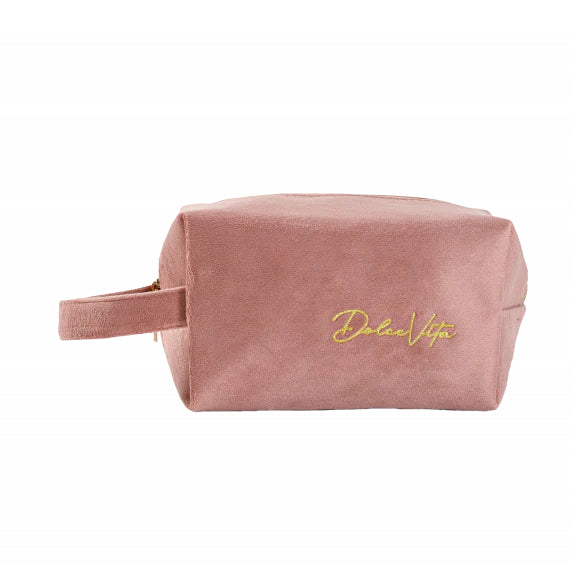 TROUSSES VELOURS BRODÉES AVEC ANSE DOLCE VITA
