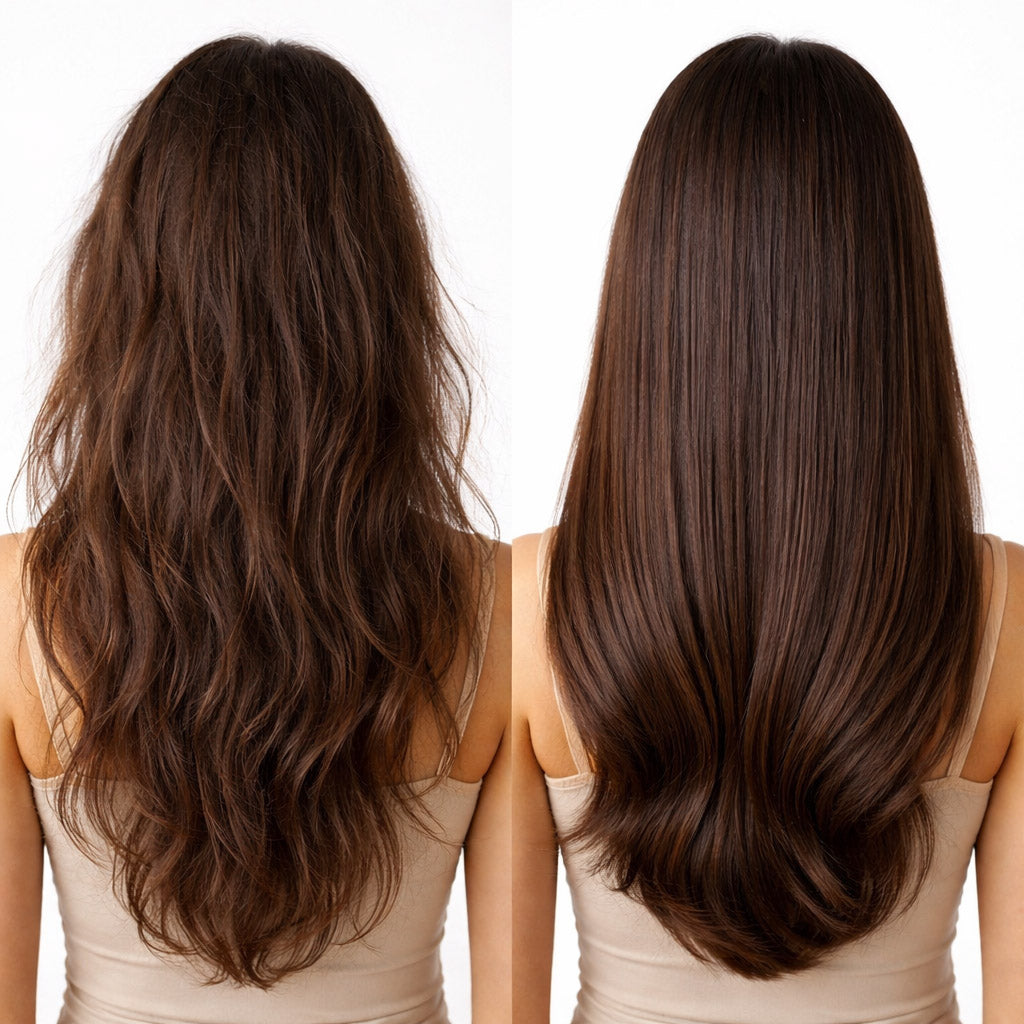 Trio Soin Réparateur – Ricin & Protéines de Soie : Shampoing, Masque & Sérum