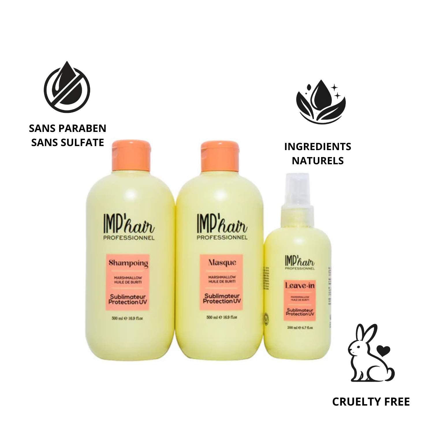 Trio Soin Sublimateur – Marshmallow & Huile de Buriti