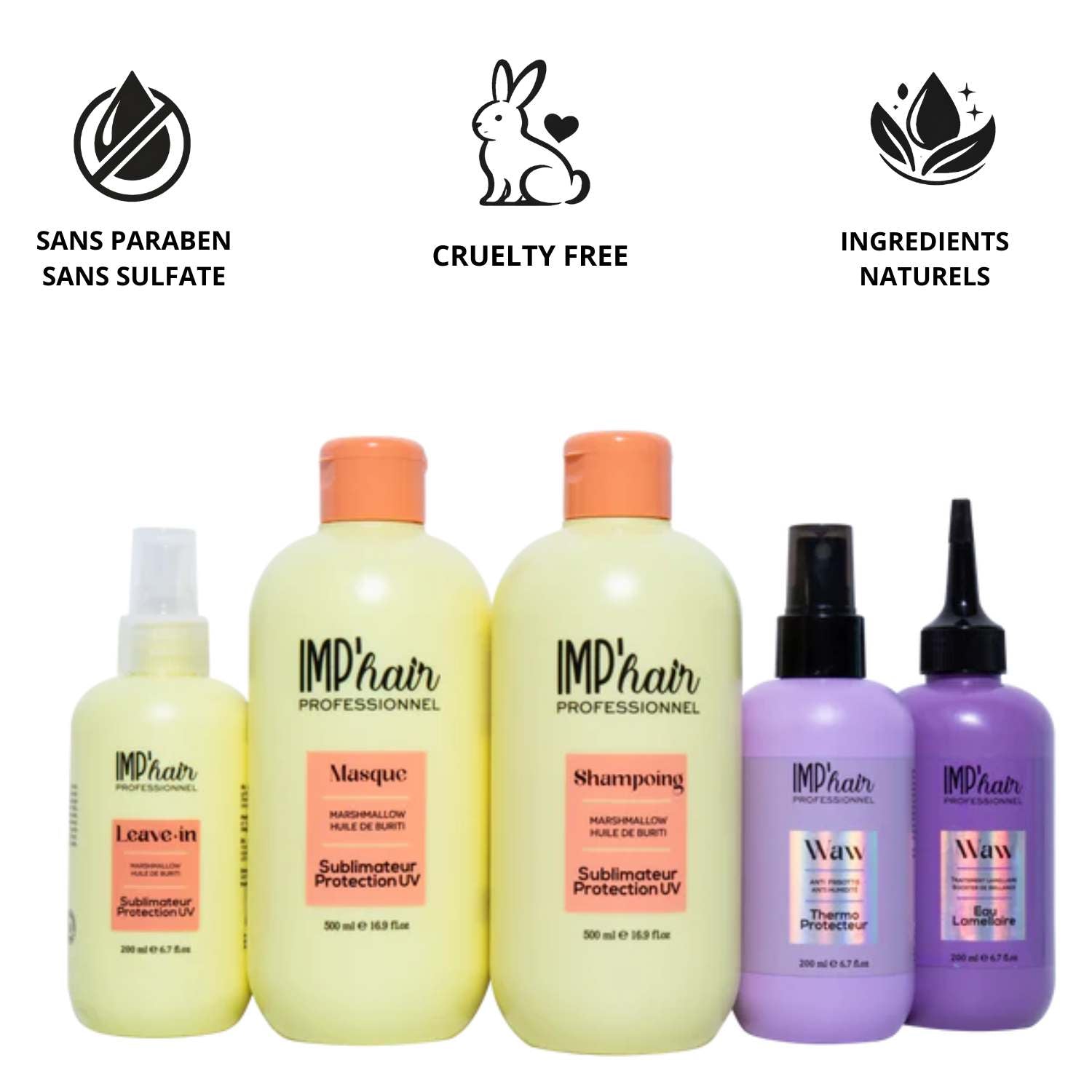 MAXI Routine ANTI-UV ANTI-FRIZZ marshmallow & Buriti