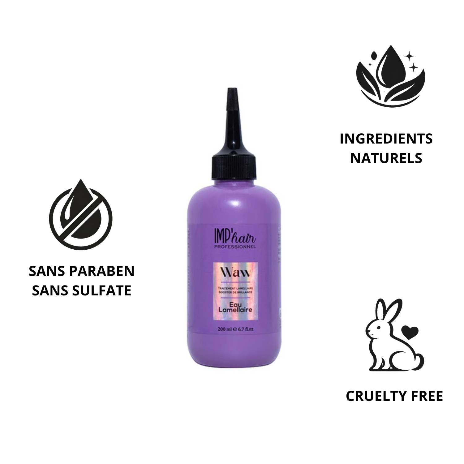 WAW - Soin Eau Lamellaire BRILLANCE ANTI-CASSE