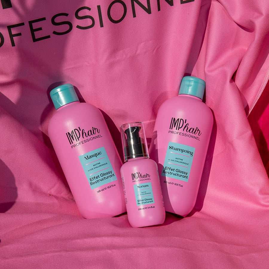 Trio Soin BRILLANCE ANTI-CHUTE biotine et acide hyaluronique