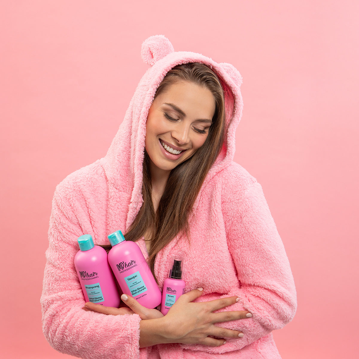 Trio Soin à la Biotine – Shampoing, Masque & Sérum Réparateurs