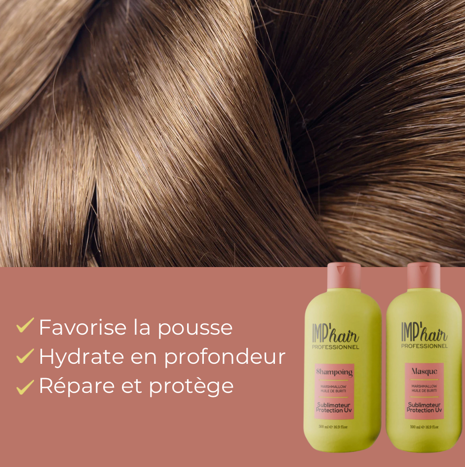 Shampoing & Masque MARSHMALLOW HUILE DE BURITI