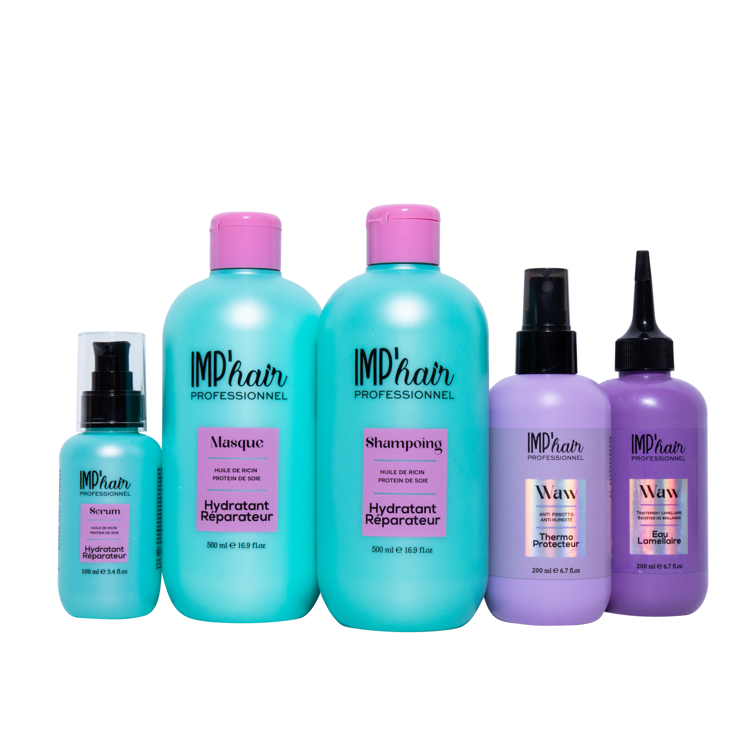 MAXI Routine HYDRATATION POUSSE ricin et protéine de soie