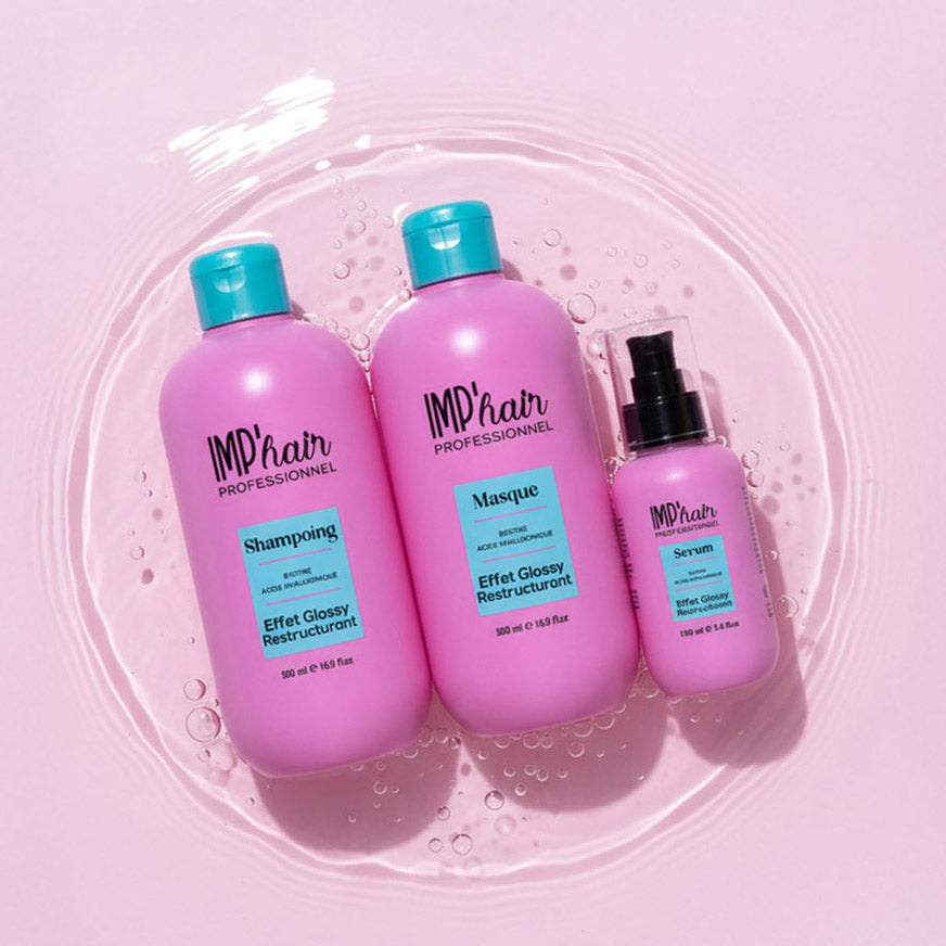 Trio Soin BRILLANCE ANTI-CHUTE biotine et acide hyaluronique